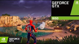 Fortnite on GTX 1650 4GB  1080p High Settings [upl. by Mavra]