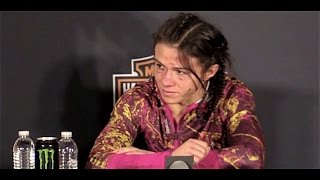 Claudia Gadelha on Rivalry with Joanna Jedrzejczyk No Its Not Done Never [upl. by Novello]