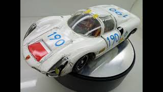 Refurbished Tamiya 118 Porsche 910 Valvoline Racing Team Suisse Targa Florio Steinemann Lins 1968 [upl. by Pamella]