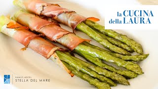 Asparagi e Speck  La Cucina della Laura [upl. by Atinav409]