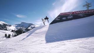 Snowpark  Ski Center Latemar  ObereggenPampeagoPredazzo [upl. by Bindman]