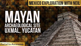 Mayan Archaeological Site Uxmal Yucatan Mexico Exploration with Neil [upl. by Ennahgiel]