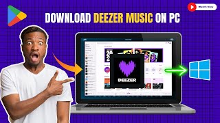 How to Download amp Install Deezer Music App on PC Windows 111087 100 Working Method [upl. by Alis781]