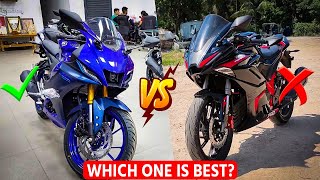 YAMAHA R15 V4 👍🏻vs GPX DEMON GR200r 👎🏻 Which one is best [upl. by Ekez]