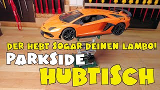 Parkside Hubtisch für die Werkstatt [upl. by Art]