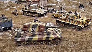 Fantastic RC Tanks Trucks Cars WW2 Wehrmacht Bundeswehr US Army Tiger StuG Leopard Sherman over 2 h [upl. by Riane]