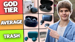 BEST Budget Wireless Earbuds Tier List 2024 [upl. by Radford477]