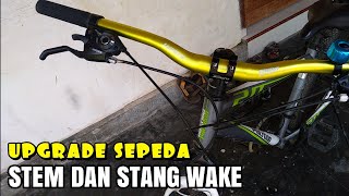 UPGRADE STEM DAN STANG MERK WAKE [upl. by Ciardap]