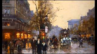 Erik Satie  Once Upon A Time In Paris Artwork by Edouard Leon Cortes [upl. by Carn]