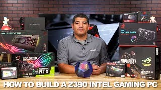 How To Build A Z390 Intel 9th Gen RGB Gaming PC From Start To Finish [upl. by Harald]