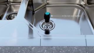 How to Install or Replace a Basket Strainer Sink Waste in a Kitchen [upl. by Bourque]