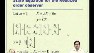 Mod09 Lec22 Pole Placement Observer Design [upl. by Fuller]