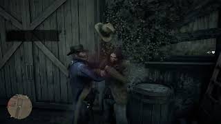 Antagonize  Antagonize  Antagonize  With knife l Red Dead Redemption 2 [upl. by Rehpitsirhc]