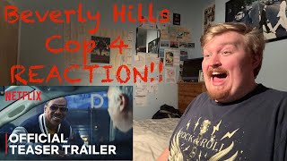 Beverly Hills Cop Axel F Teaser Trailer Reaction [upl. by Kerby]