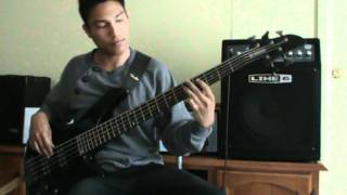 Akin Ka Nalang by Itchyworms bass cover [upl. by Geoffry]