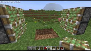 ► Minecraft Redstone Tutorial 2x2 Trap DoorsSecret Entrance Using Pistons [upl. by Conlen615]