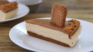 NoBake Lotus Biscoff Cheesecake Recipe  Cookie Butter Cheesecake Recipe [upl. by Winthrop866]