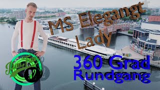 MS Elegant Lady  360 Grad Rundgang [upl. by Lubin]