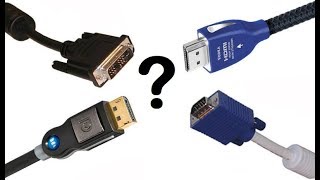 VGA  DVI  HDMI  DISPLAYPORT ARASINDAKİ FARKLILIKLAR [upl. by Aggappera54]