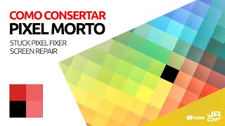 Ferramenta para tentar consertar pixel morto  Stuck Pixel Fixer  Stuck Pixel Screen Tool [upl. by Lirret]