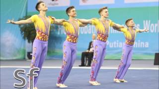 acrobaticgymnastics music  acrogym muziek [upl. by Cthrine355]