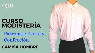 Curso Modistería Trazo Camisa Hombre 1 [upl. by Anuahs]