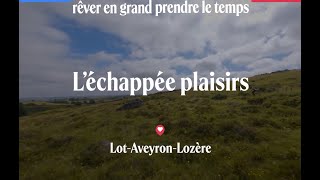 Parcours d’aventure  LotAveyronLozère en Occitanie  ExploreFrance [upl. by Phedra]