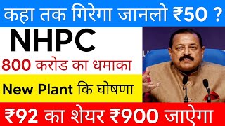 सरकार ने दिया Gift🤑nhpc share news  nhpc share news today  nhpc share analysis  nhpc [upl. by Gitt]