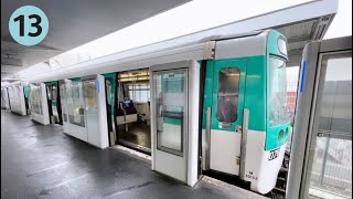 Instant métro  MF77  Ligne 13 Châtillon  Montrouge [upl. by Warila]