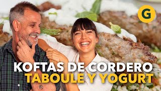 DE ORIENTE A TU MESA KOFTAS de CORDERO TABOULE y YOGURT 🍢 por Felicitas Pizarro  El Gourmet [upl. by Rovit]