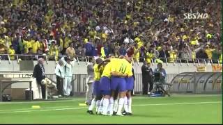 World Cup 2002 BRAZIL 2 1 TURKEY [upl. by Judas]