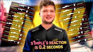 S1mple is GOAT  s1mple highlights CS2 [upl. by Hgieleak]