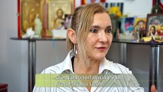 Die Nahtoderfahrung von Frau Mirjana Uzoh subtitles en fr [upl. by Emlynne]