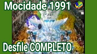 Mocidade 1991 Desfile COMPLETO [upl. by Greff]