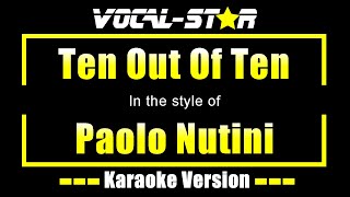 Paolo Nutini  Ten Out Of Ten Karaoke Version with Lyrics HD VocalStar Karaoke [upl. by Phillipe191]