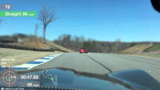 71 Corvette LS3  Atlanta Motorsports Park  JZilla track days 3152015 [upl. by Dougherty]