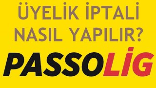 Passolig Üyelik İptali Nasıl Yapılır [upl. by Iznil216]