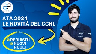 Graduatorie ATA 2024 Terza Fascia Le Novità Del CCNL [upl. by Flavius]