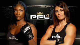 Claressa Shields vs Brittney Elkin Headlines PFL 4 2021 [upl. by Retnyw]