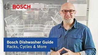 Your Bosch Dishwasher UNLOCKED Features Racks Cycles amp More  Bosch Home USA [upl. by Nilrac]