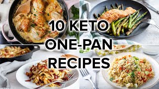 10 Keto OnePan Recipes with Easy Cleanup [upl. by Kimball768]