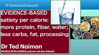 TED NAIMAN 3  EVIDENCEBASED satiety  calorie more protein fiber less carbs fat processing [upl. by Eliot128]