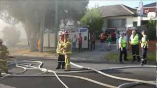 Elaine Crt Springvale house fire [upl. by Boffa92]