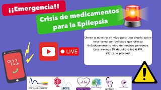 ¡¡Emergencia Crisis de medicamentos para la Epilepsia [upl. by Yroc482]