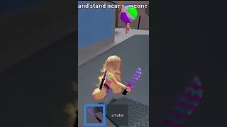 Collab with Ambersworld17 sister roblox mm2 [upl. by Ynomrah468]