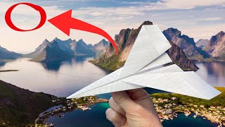 Tutorial How to Make a Long Range Paper Airplane  Notebook Paper Plane [upl. by Francine]