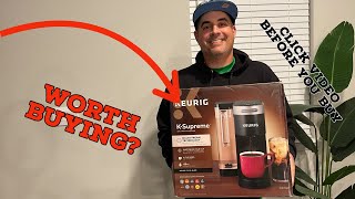 Best Single Serve Coffee Keurig KSupreme Coffee Maker Review [upl. by Eiggam7]