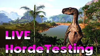 🔴LIVE  Tenontosaurus HordeTesting  The Isle Evrima Gateway [upl. by Iverson747]