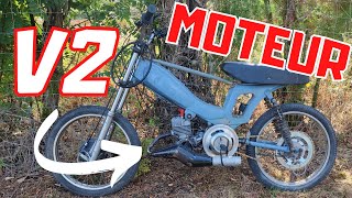 LE MOTEUR DU MOBCROSS AVEC CES MODIFS ET CES GALÈRES [upl. by Sylado]