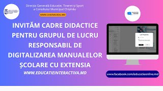 INSTRUCȚIUNI GRUP DE LUCRU DIGITALIZAREA MANUALELOR CU WWWEDUCATIEINTERACTIVAMD [upl. by Reivaz]